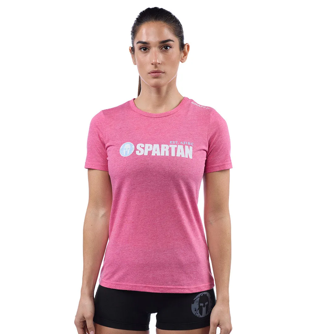 SPARTAN by CRAFT Classic Logo Tri-Blend Tee - Women's