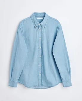 Sunflower DENIM BUTTON SHIRT Light Indigo SS24