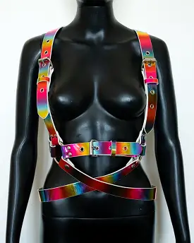 Suspender Style Belt Wrap Harness