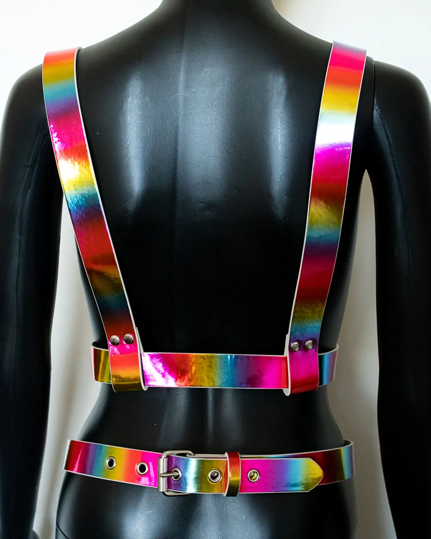 Suspender Style Belt Wrap Harness