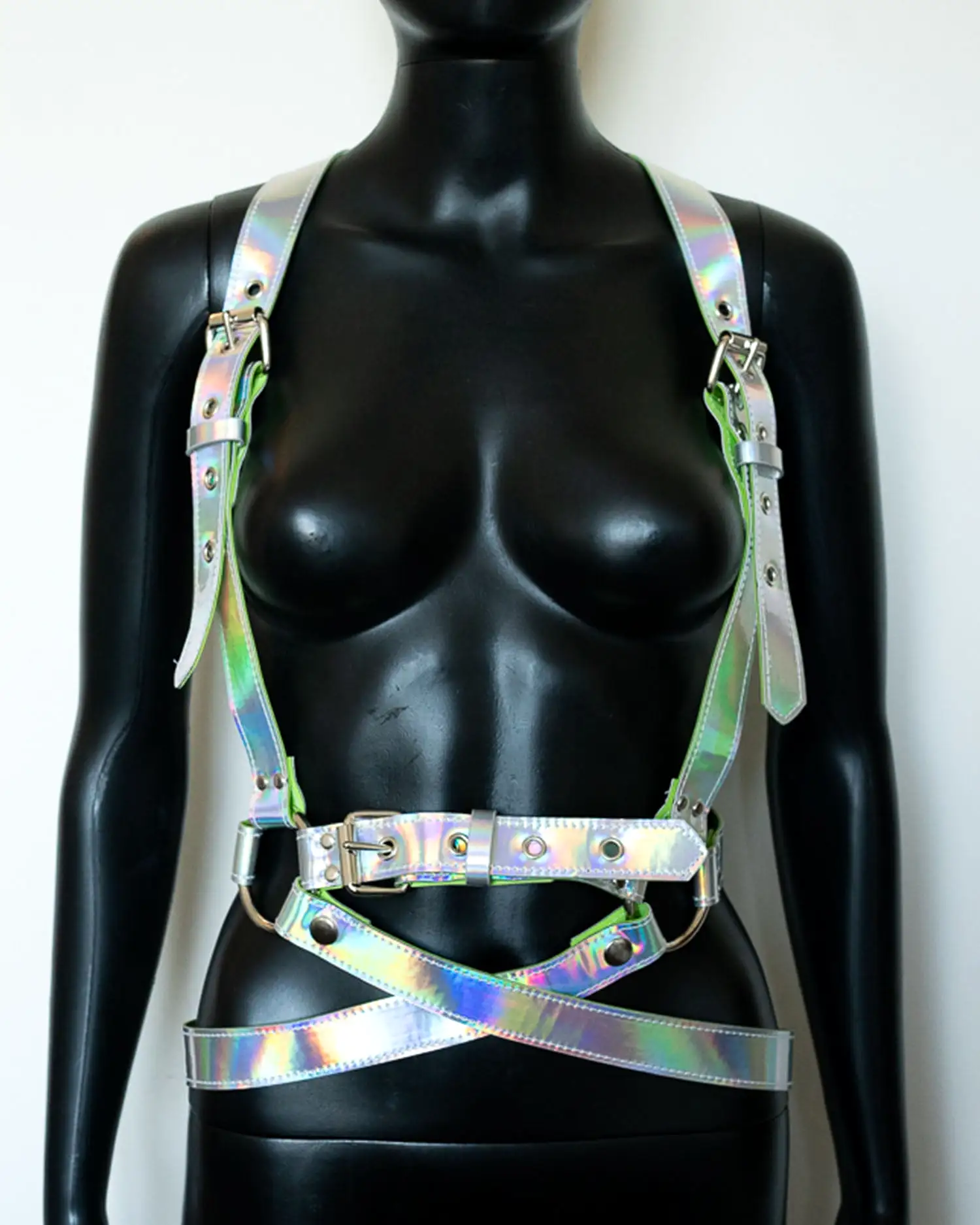 Suspender Style Belt Wrap Harness