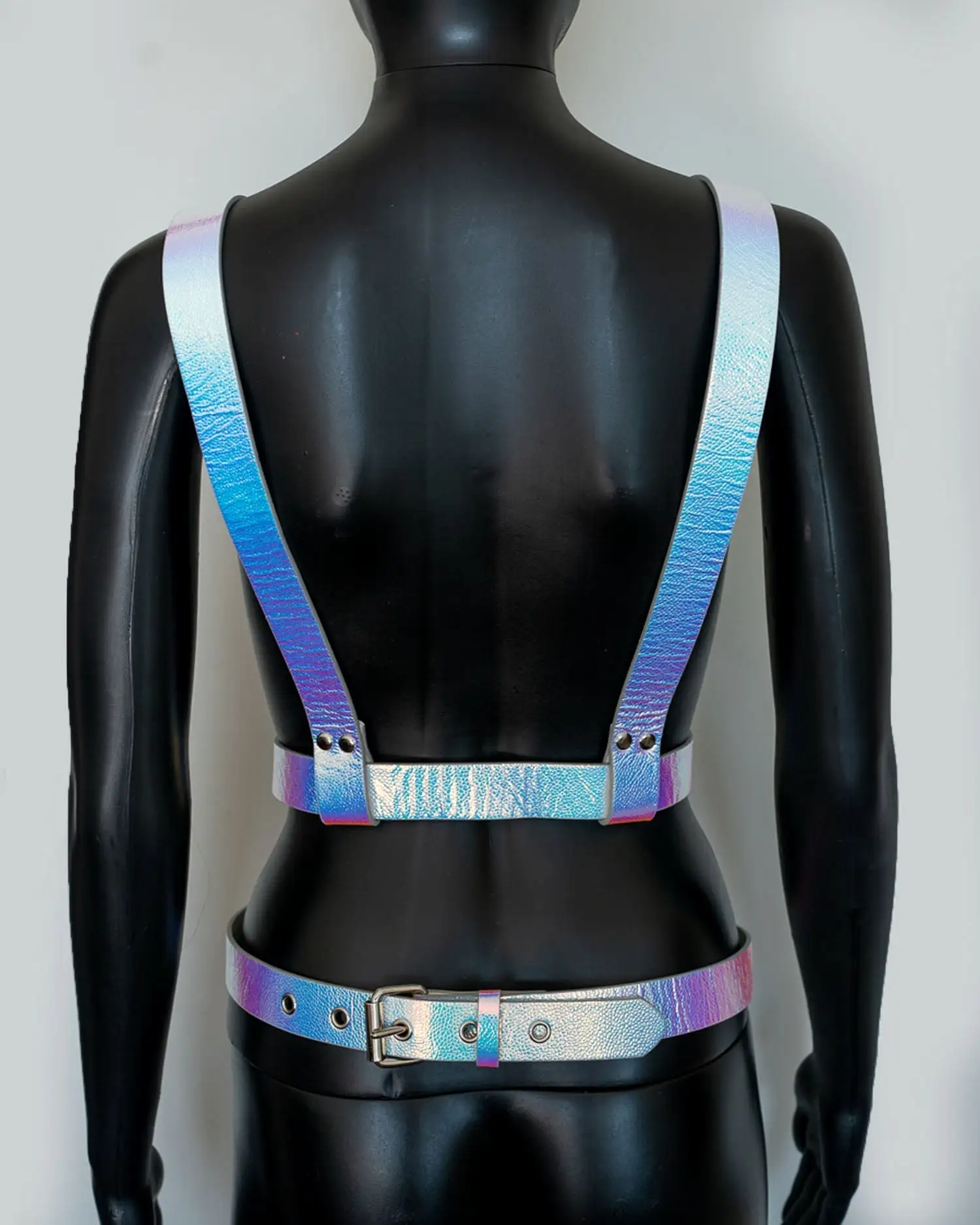 Suspender Style Belt Wrap Harness