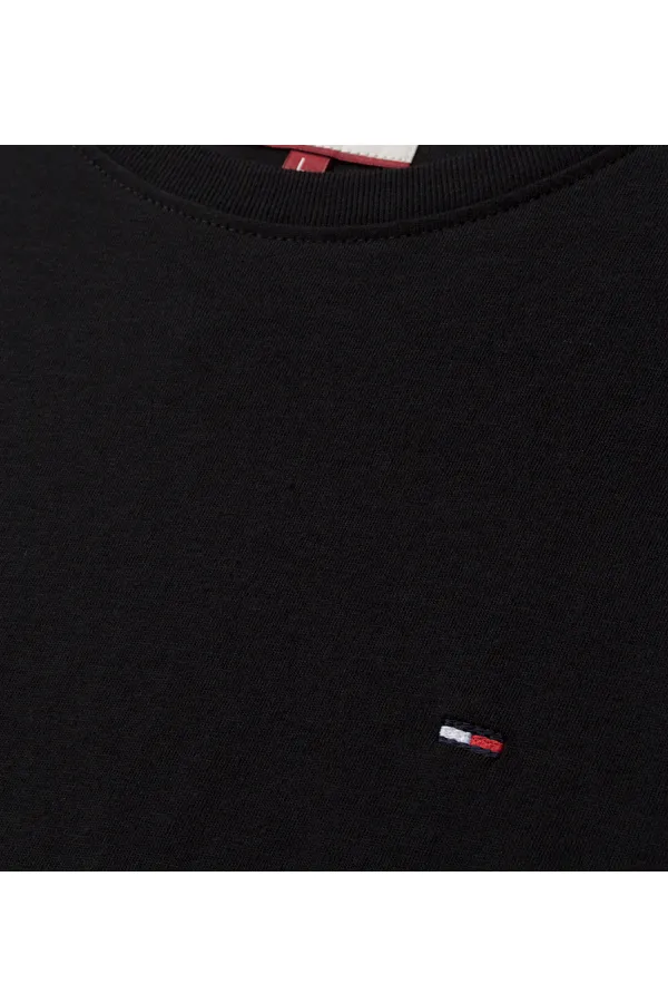 Tommy Hilfiger Logo S/S Tee Black