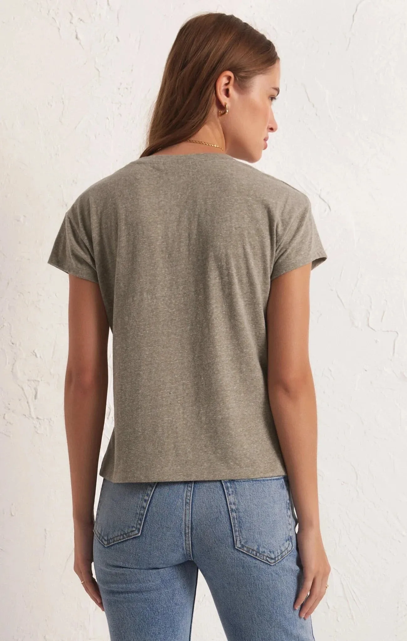 Tri Blend Crew Neck Tee