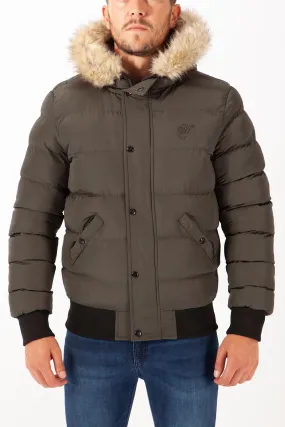 Tribeca Quilted Bomber Jacket