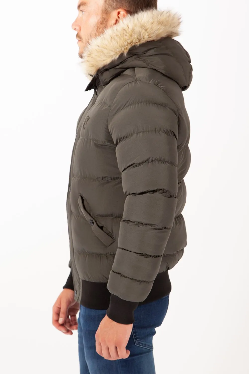 Tribeca Quilted Bomber Jacket