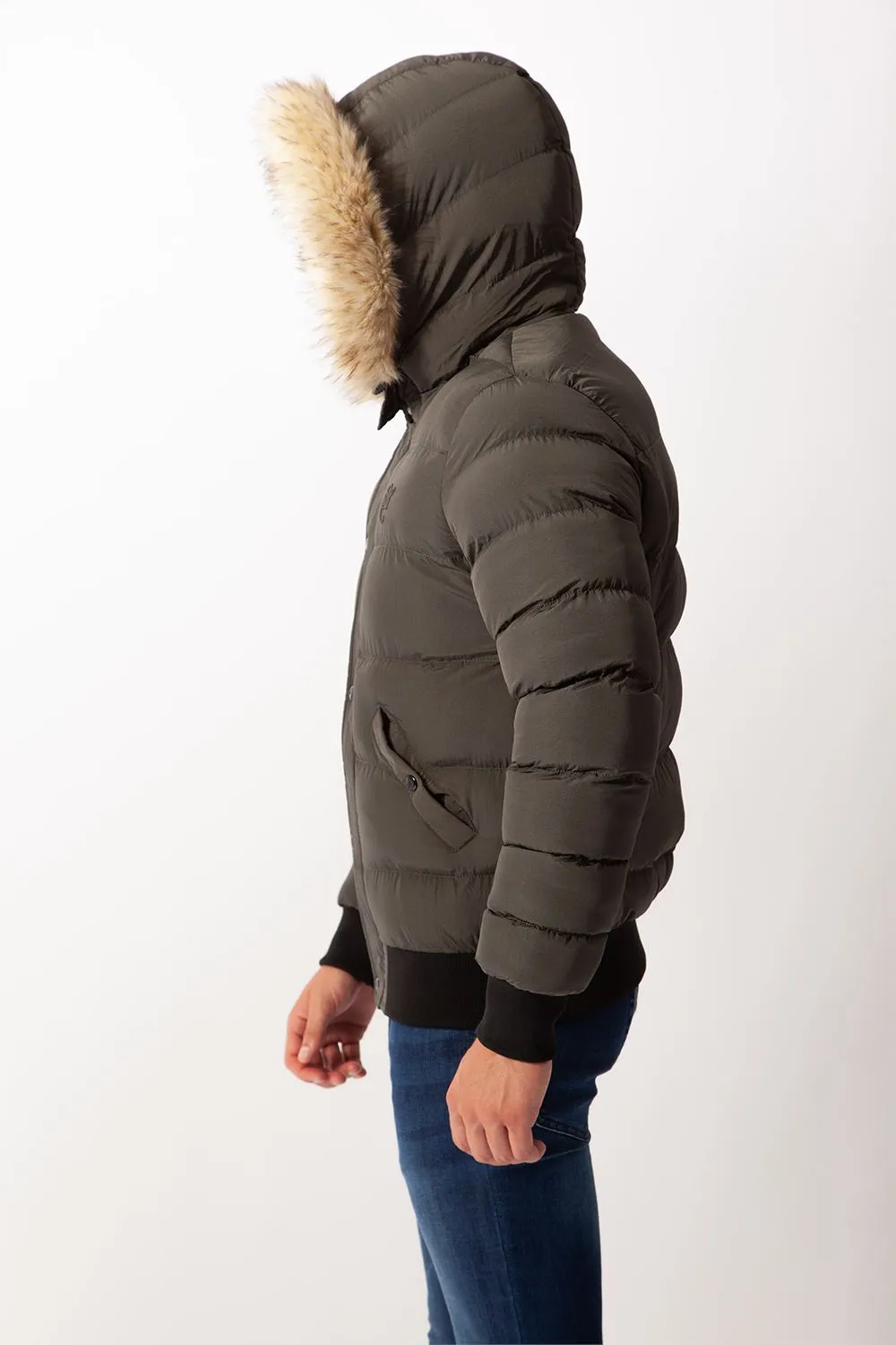 Tribeca Quilted Bomber Jacket