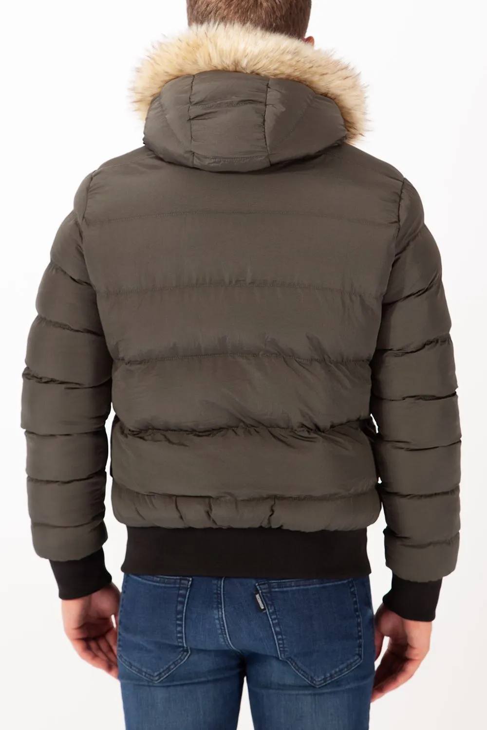 Tribeca Quilted Bomber Jacket