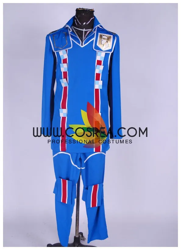 Valkyria Chronicles Welkin Gunther Bright Blue Version Cosplay Costume