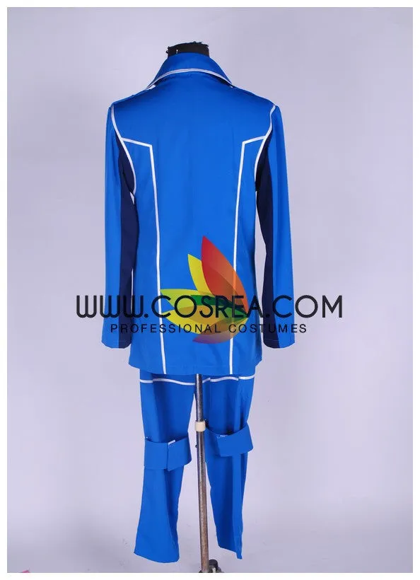 Valkyria Chronicles Welkin Gunther Bright Blue Version Cosplay Costume