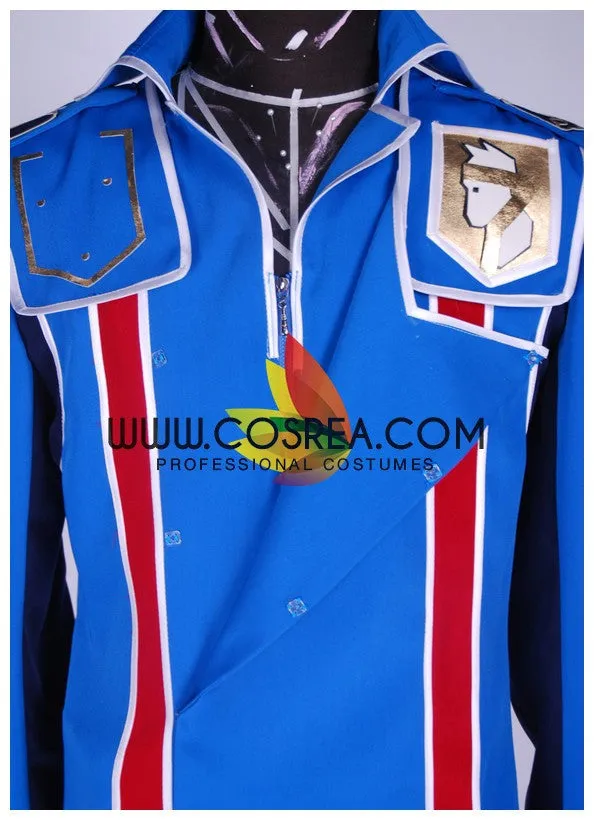 Valkyria Chronicles Welkin Gunther Bright Blue Version Cosplay Costume