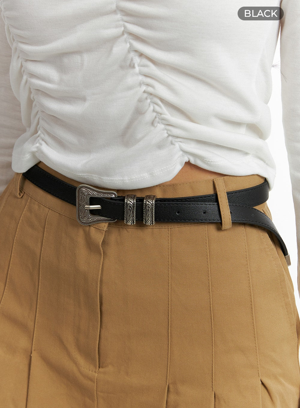 Vintage Buckle Belt CM407