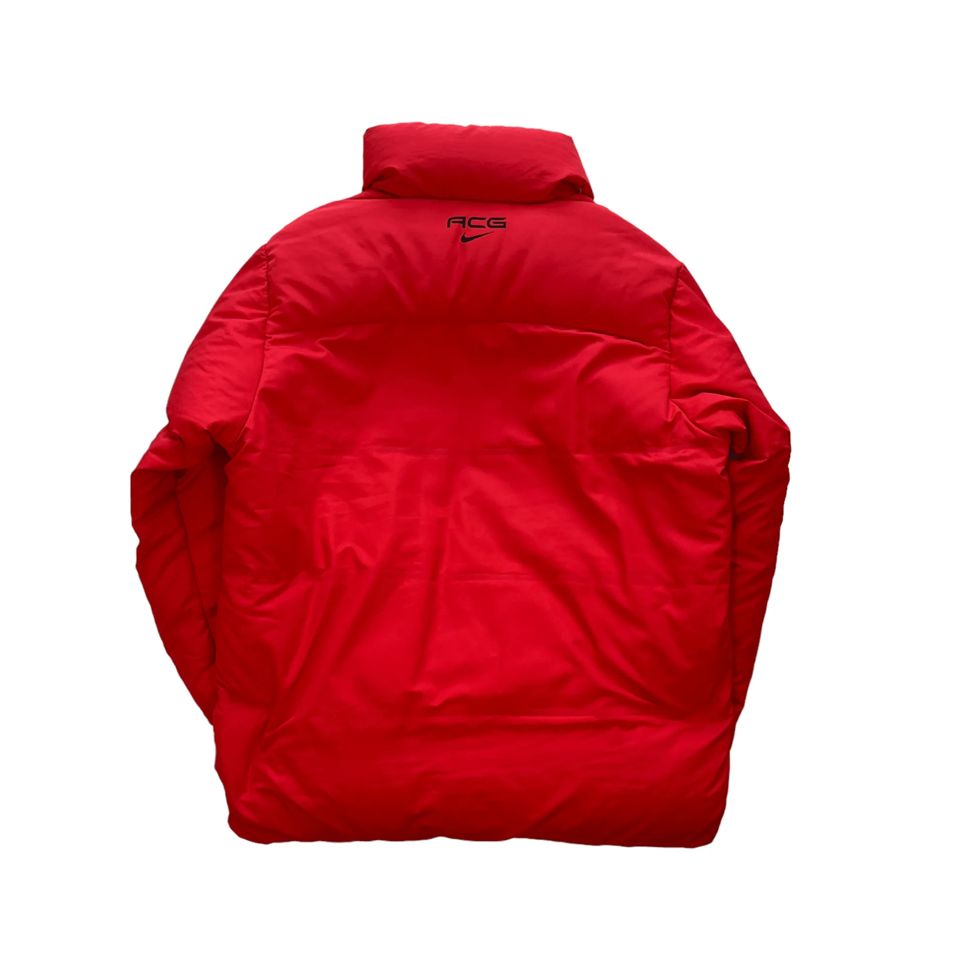 Vintage Red Nike ACG Puffer Coat - Large