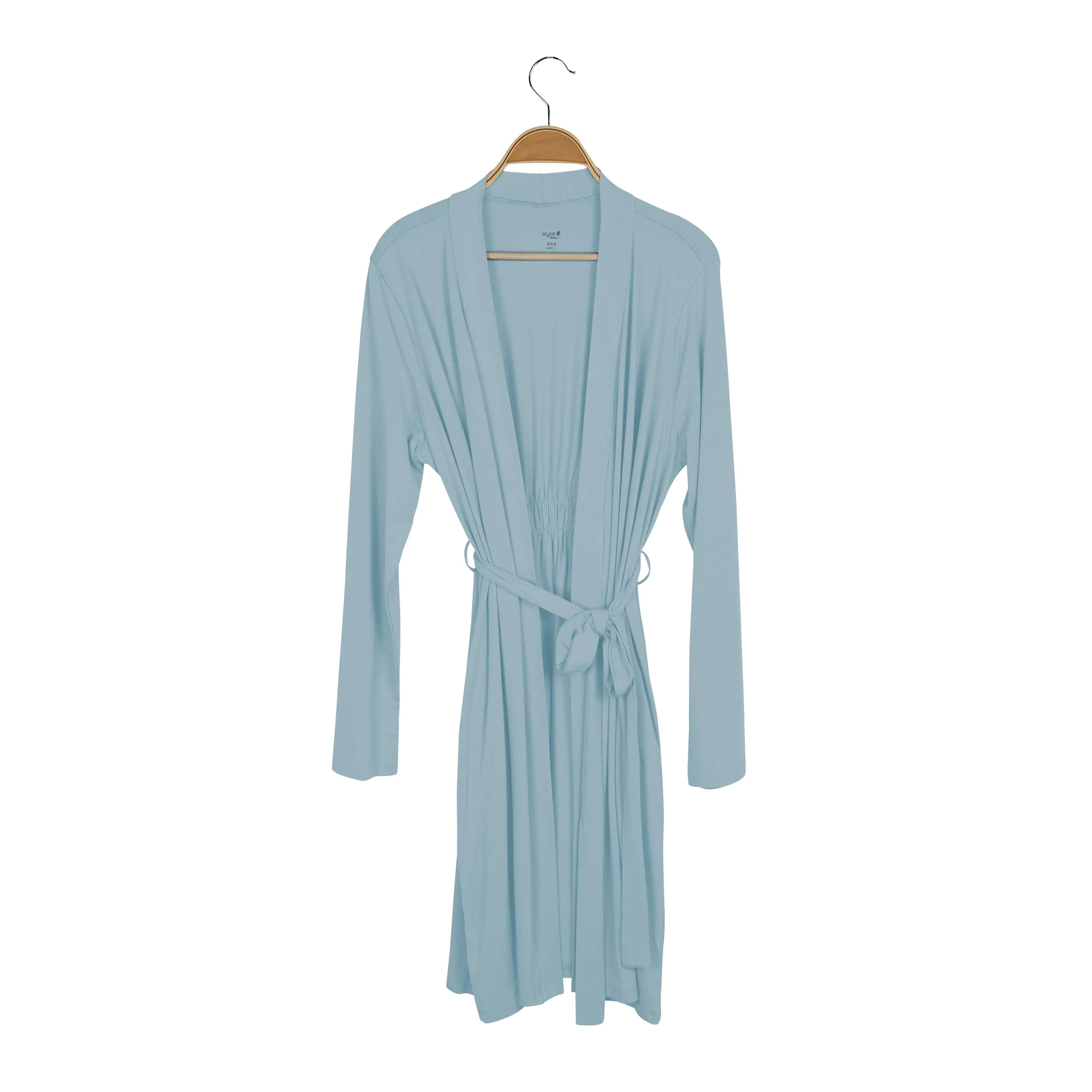 Women’s Lounge Robe in Dusty Blue