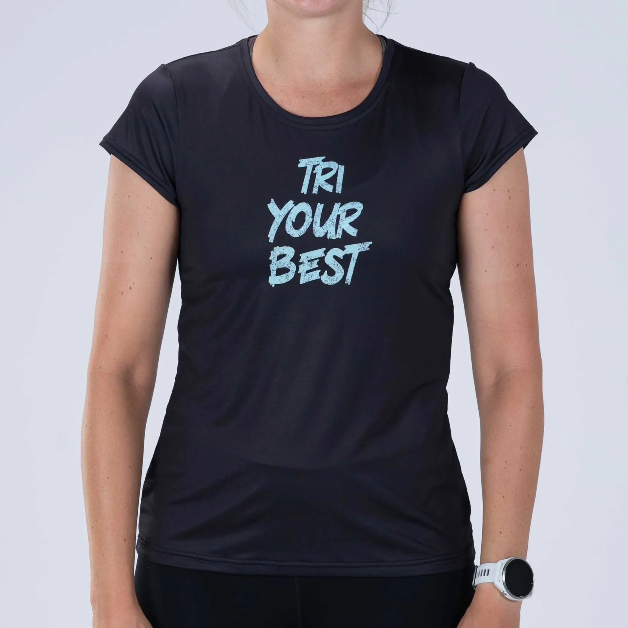 Women's Ltd Run Tee - Tri Your Best