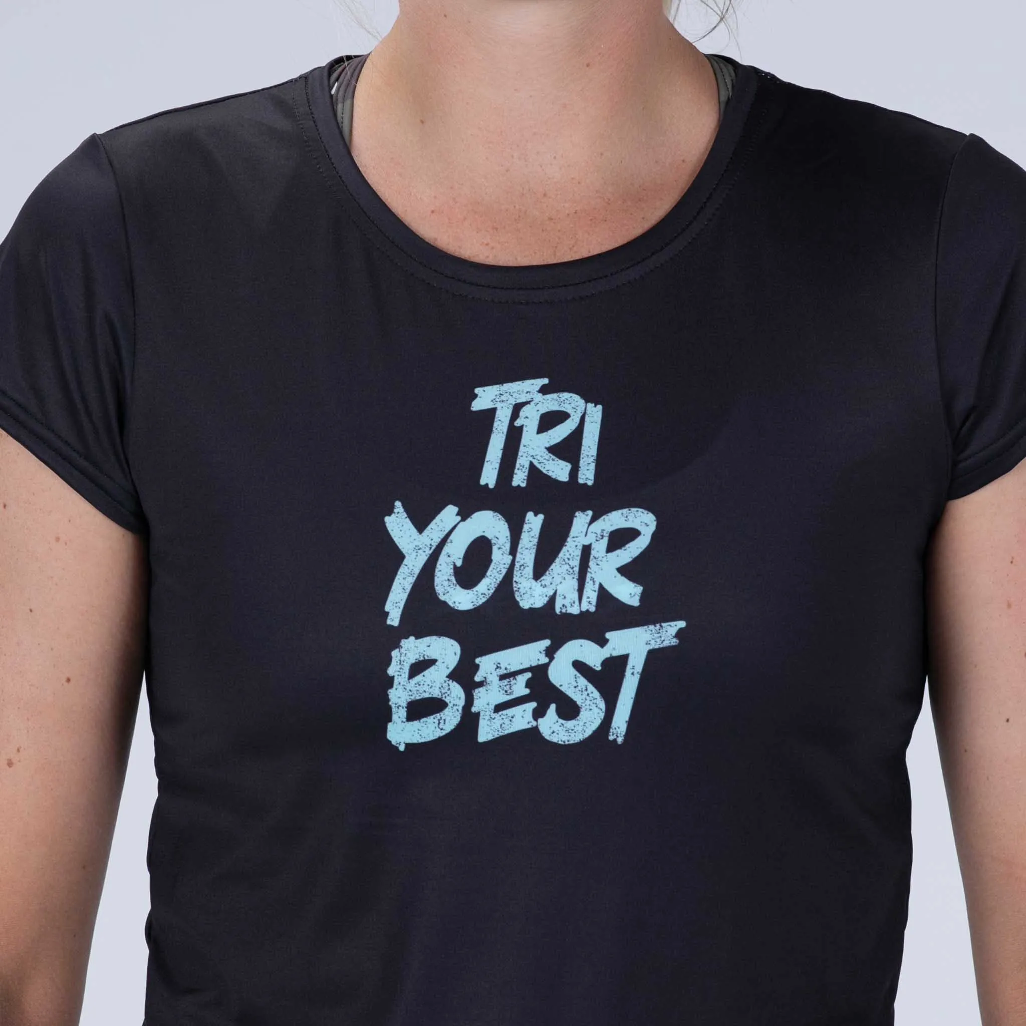 Women's Ltd Run Tee - Tri Your Best