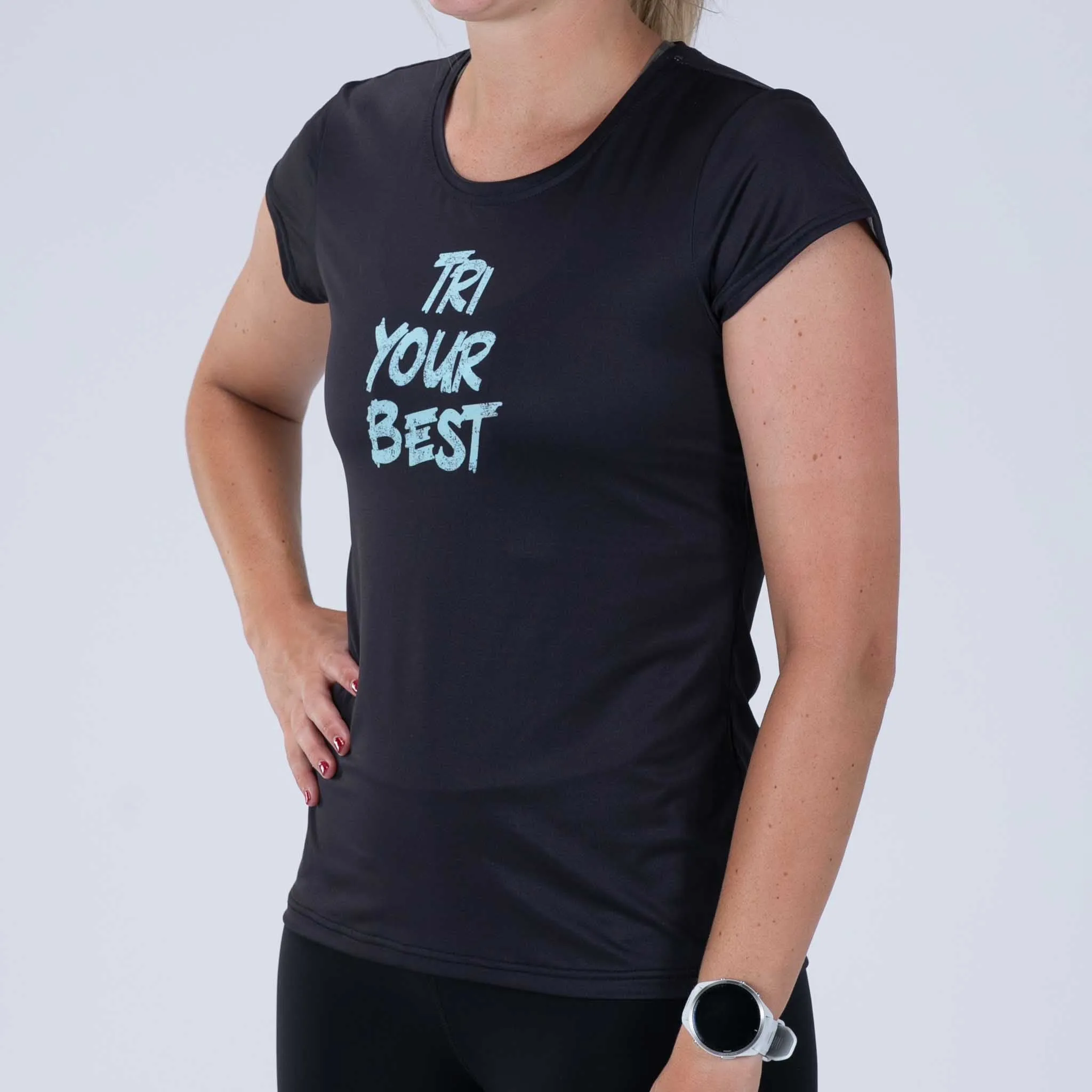 Women's Ltd Run Tee - Tri Your Best